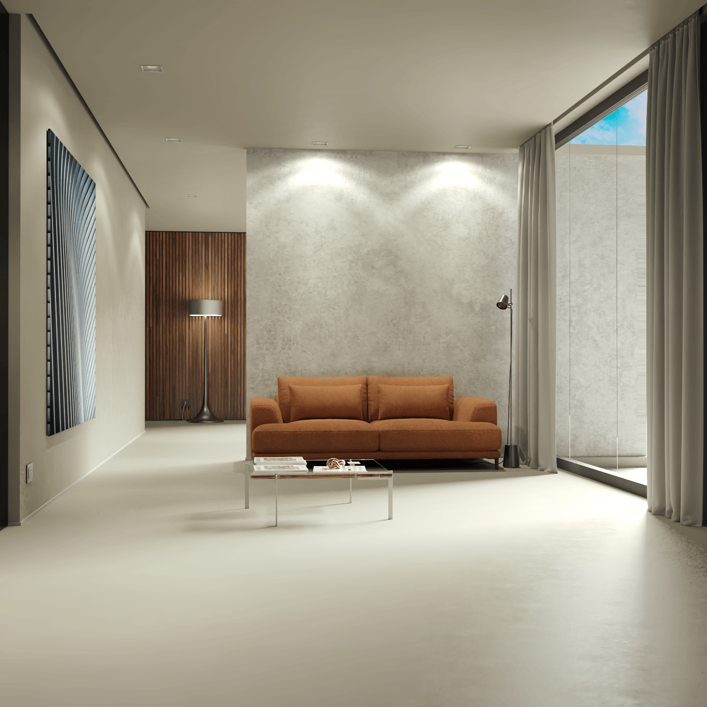 Valen 2 Seater Sofa — Deep Seating with Oversized Cushions