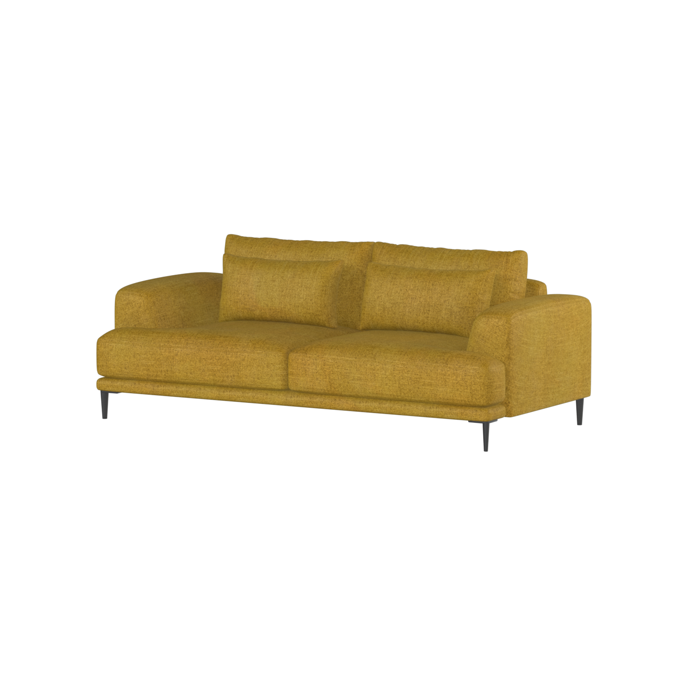 Valen 2 Seater Sofa — Deep Seating with Oversized Cushions