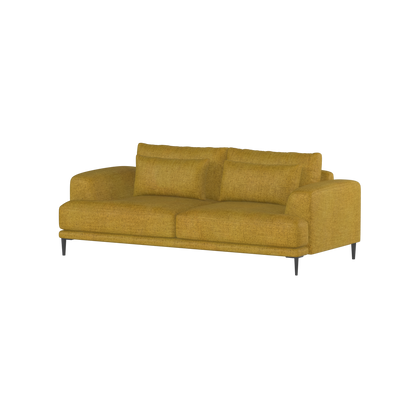 Valen 2 Seater Sofa — Deep Seating with Oversized Cushions