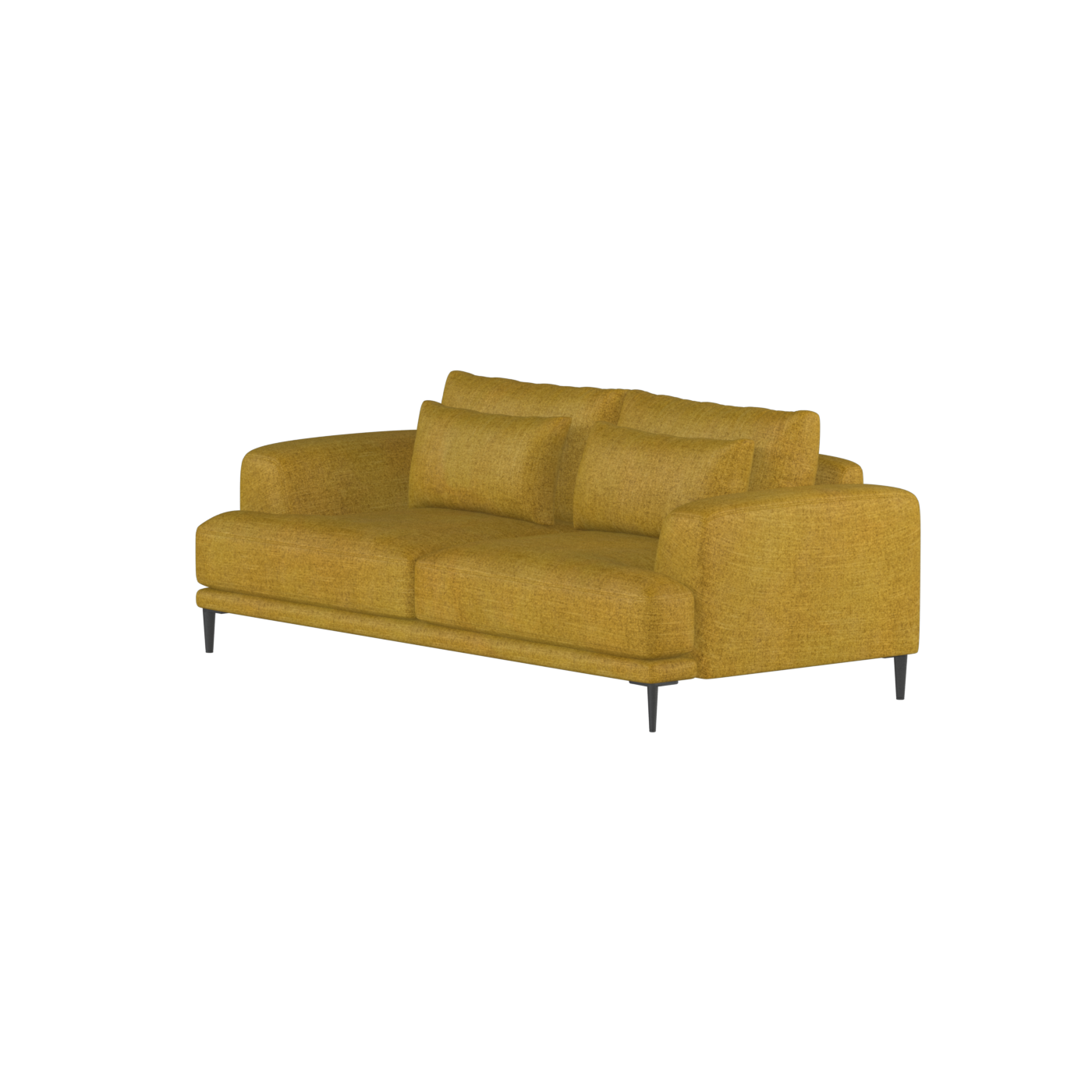 Valen 2 Seater Sofa — Deep Seating with Oversized Cushions