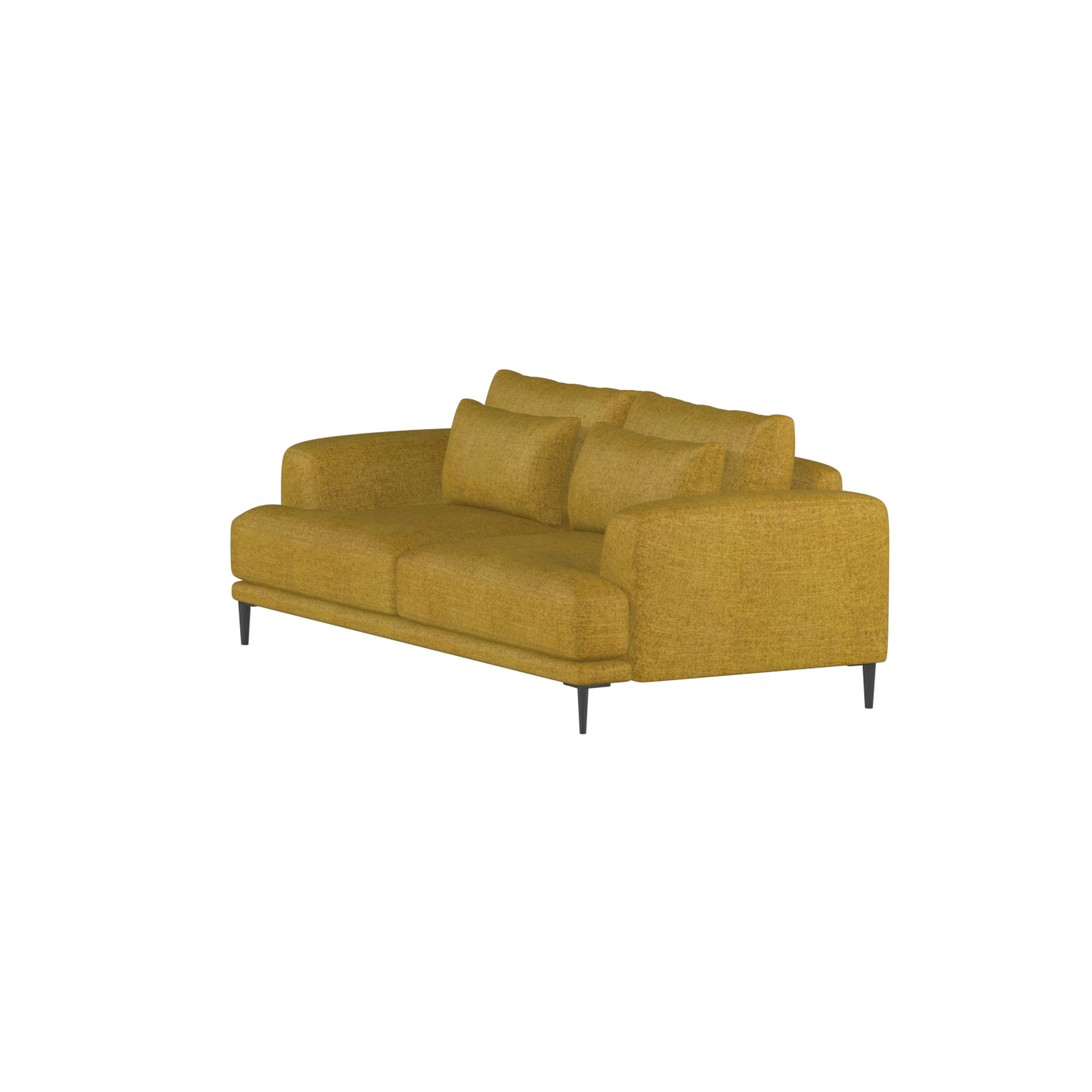 Valen 2 Seater Sofa — Deep Seating with Oversized Cushions