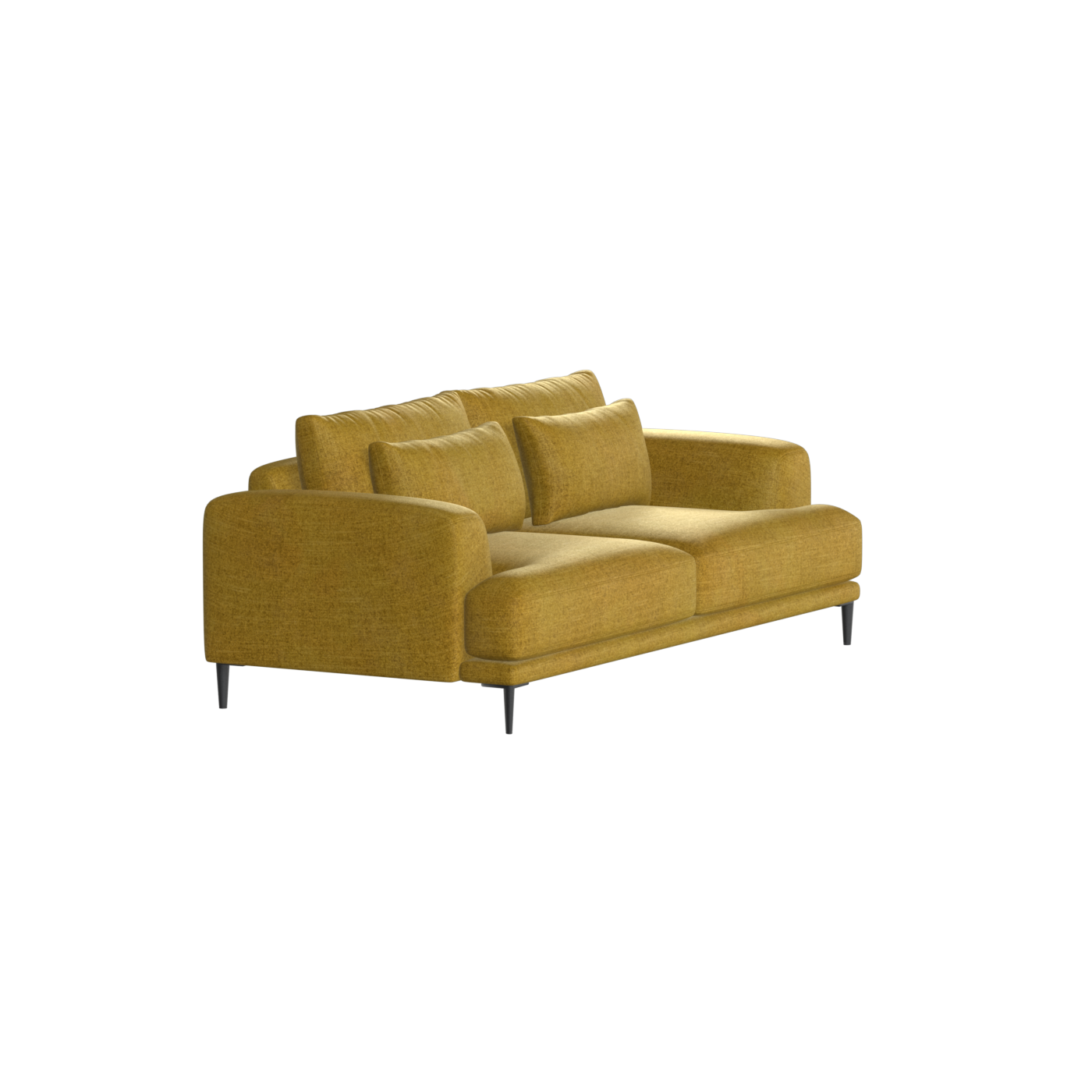 Valen 2 Seater Sofa — Deep Seating with Oversized Cushions
