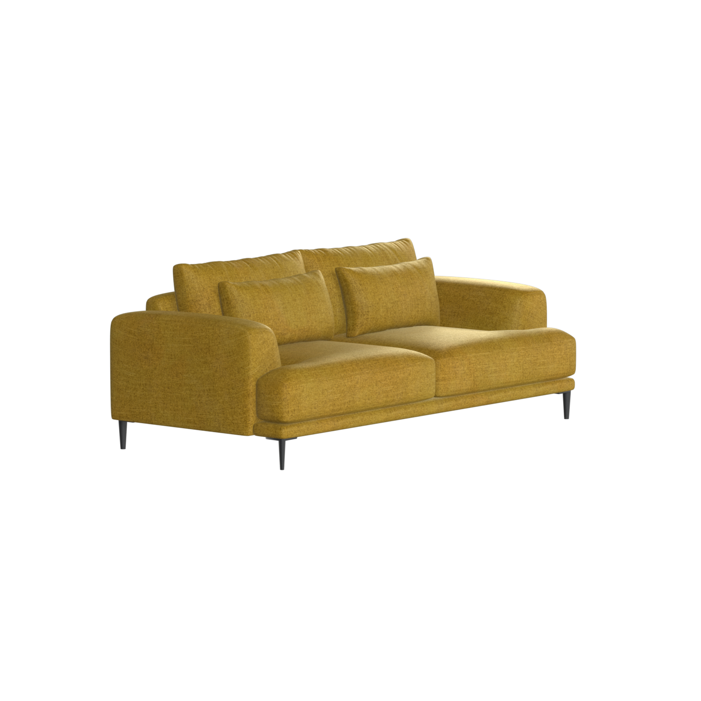Valen 2 Seater Sofa — Deep Seating with Oversized Cushions