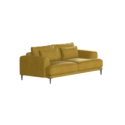 Valen 2 Seater Sofa — Deep Seating with Oversized Cushions