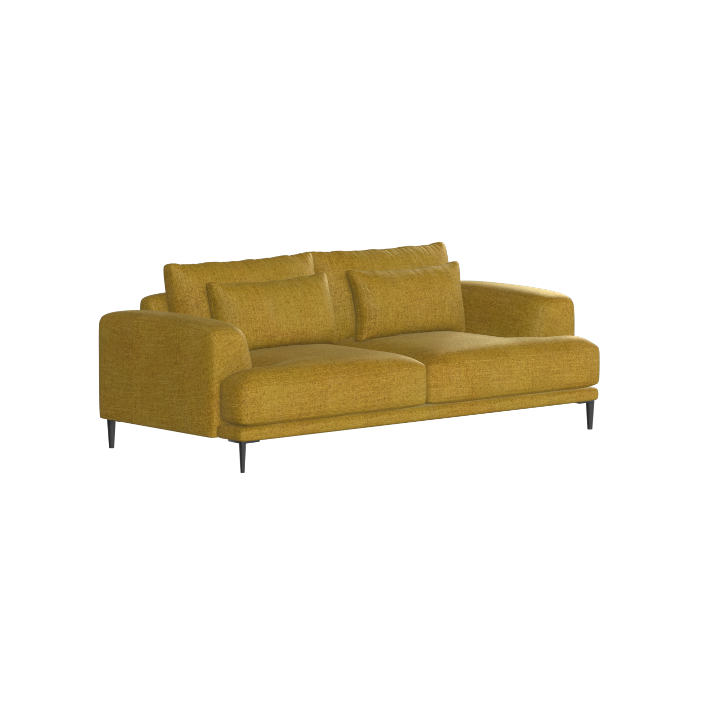 Valen 2 Seater Sofa — Deep Seating with Oversized Cushions