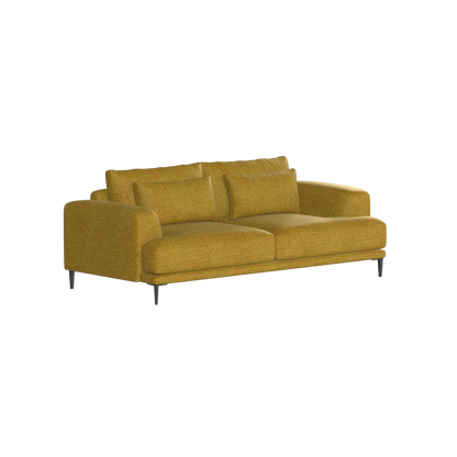 Valen 2 Seater Sofa — Deep Seating with Oversized Cushions