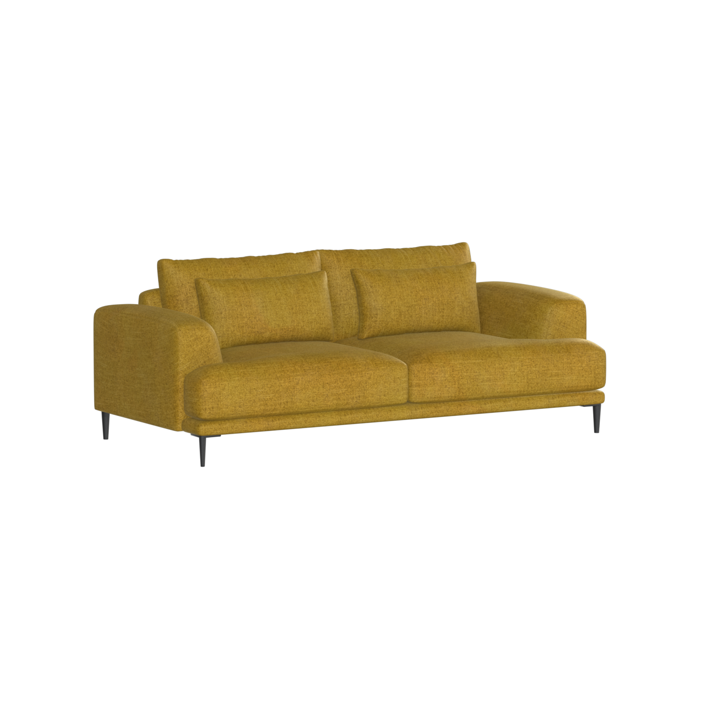Valen 2 Seater Sofa — Deep Seating with Oversized Cushions