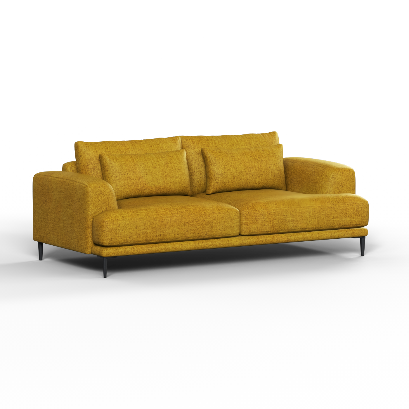 Valen 2 Seater Sofa — Deep Seating with Oversized Cushions