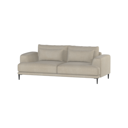 Valen 2 Seater Sofa — Deep Seating with Oversized Cushions
