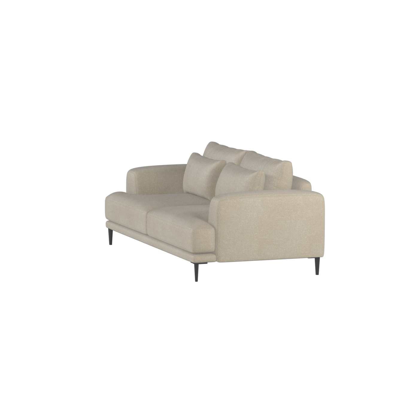 Valen 2 Seater Sofa — Deep Seating with Oversized Cushions