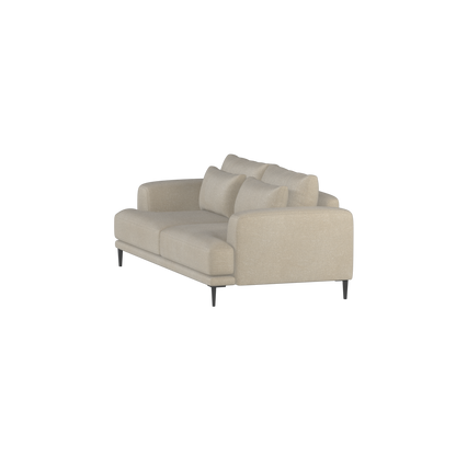 Valen 2 Seater Sofa — Deep Seating with Oversized Cushions