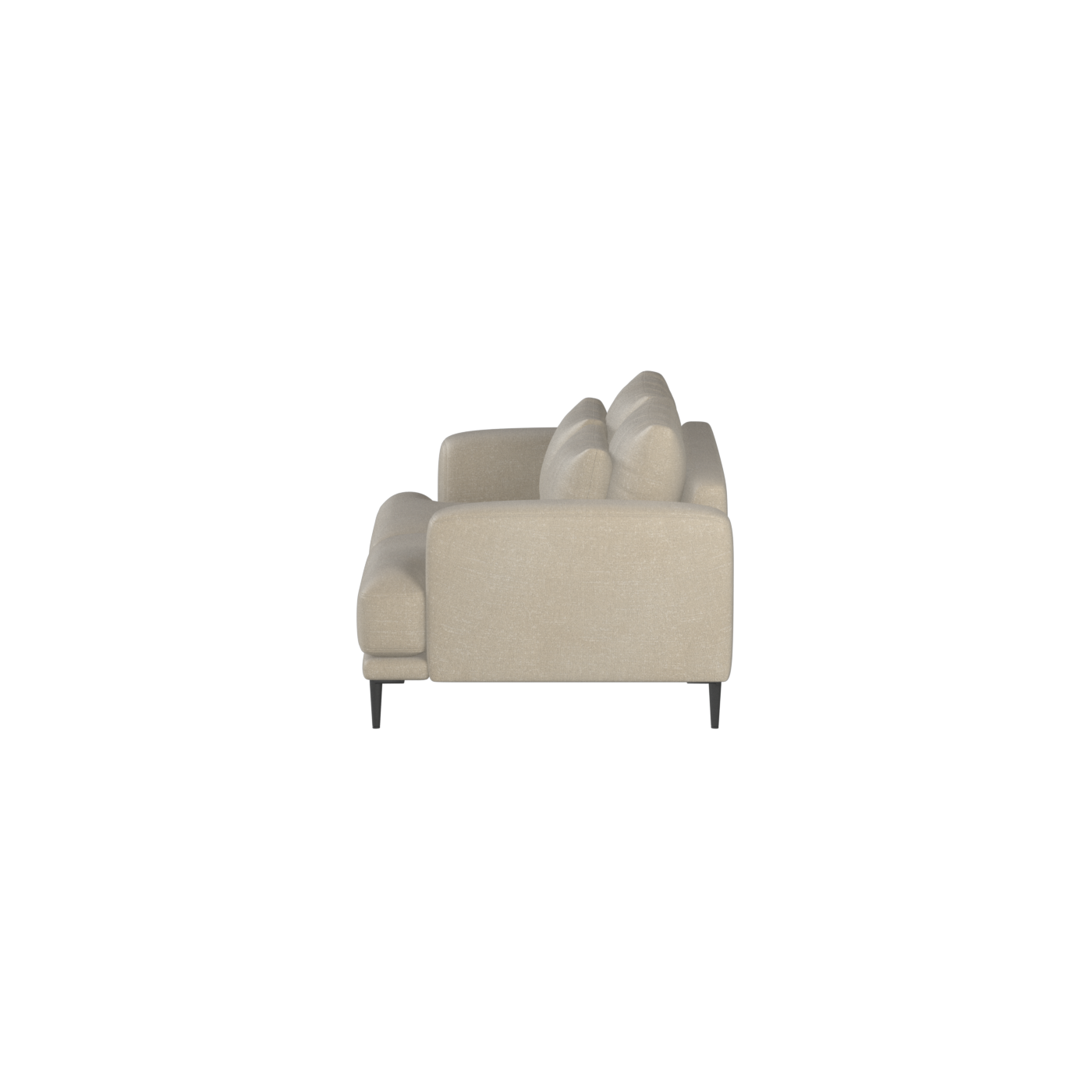 Valen 2 Seater Sofa — Deep Seating with Oversized Cushions