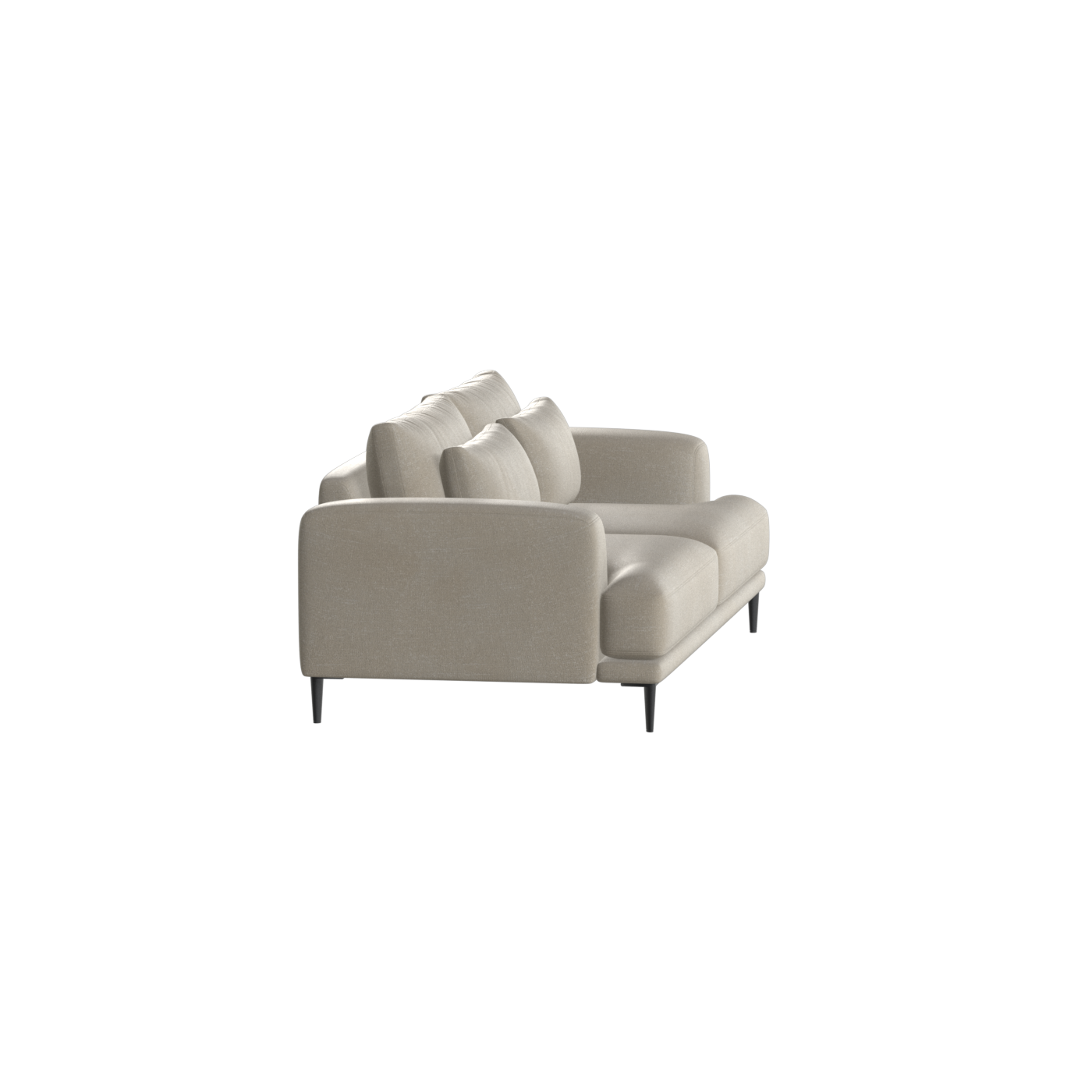 Valen 2 Seater Sofa — Deep Seating with Oversized Cushions