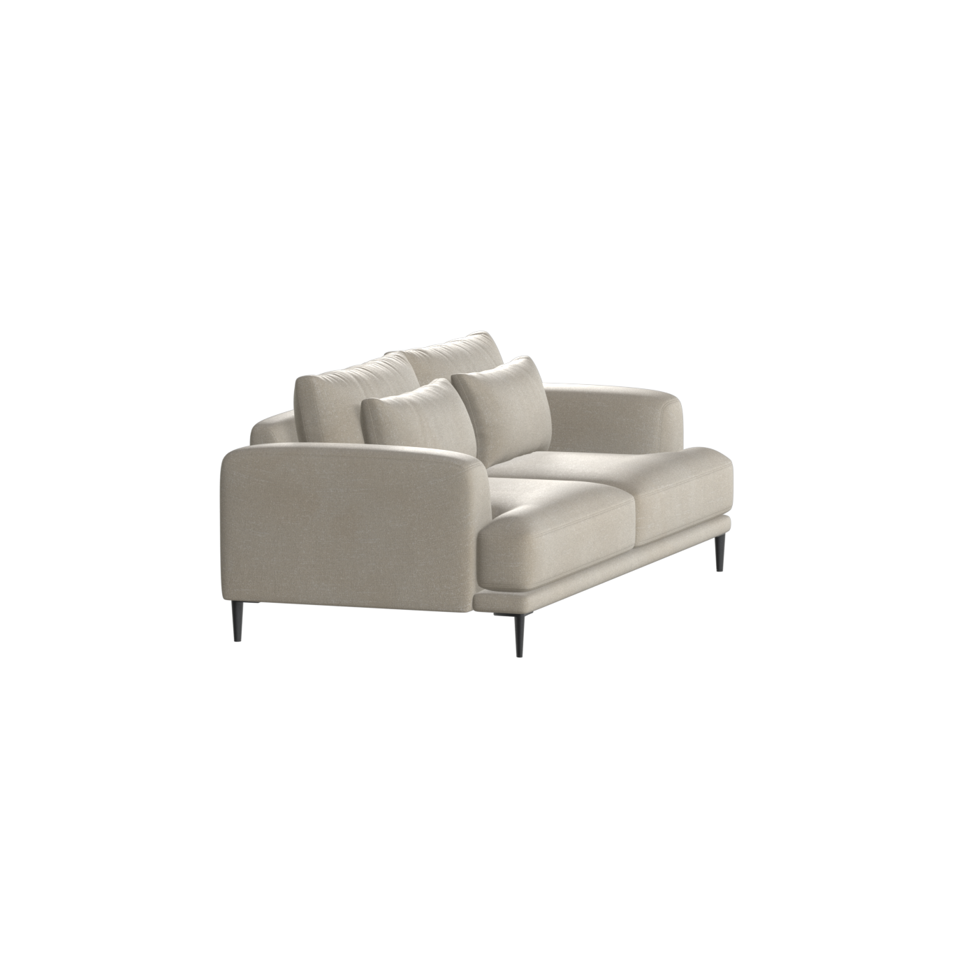 Valen 2 Seater Sofa — Deep Seating with Oversized Cushions