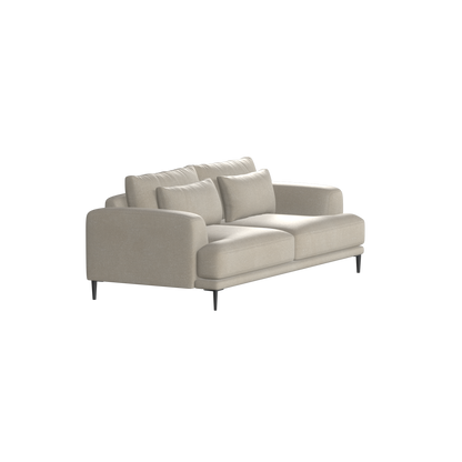 Valen 2 Seater Sofa — Deep Seating with Oversized Cushions
