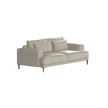 Valen 2 Seater Sofa — Deep Seating with Oversized Cushions