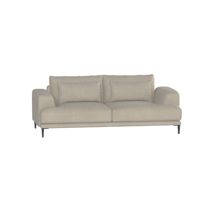 Valen 2 Seater Sofa — Deep Seating with Oversized Cushions