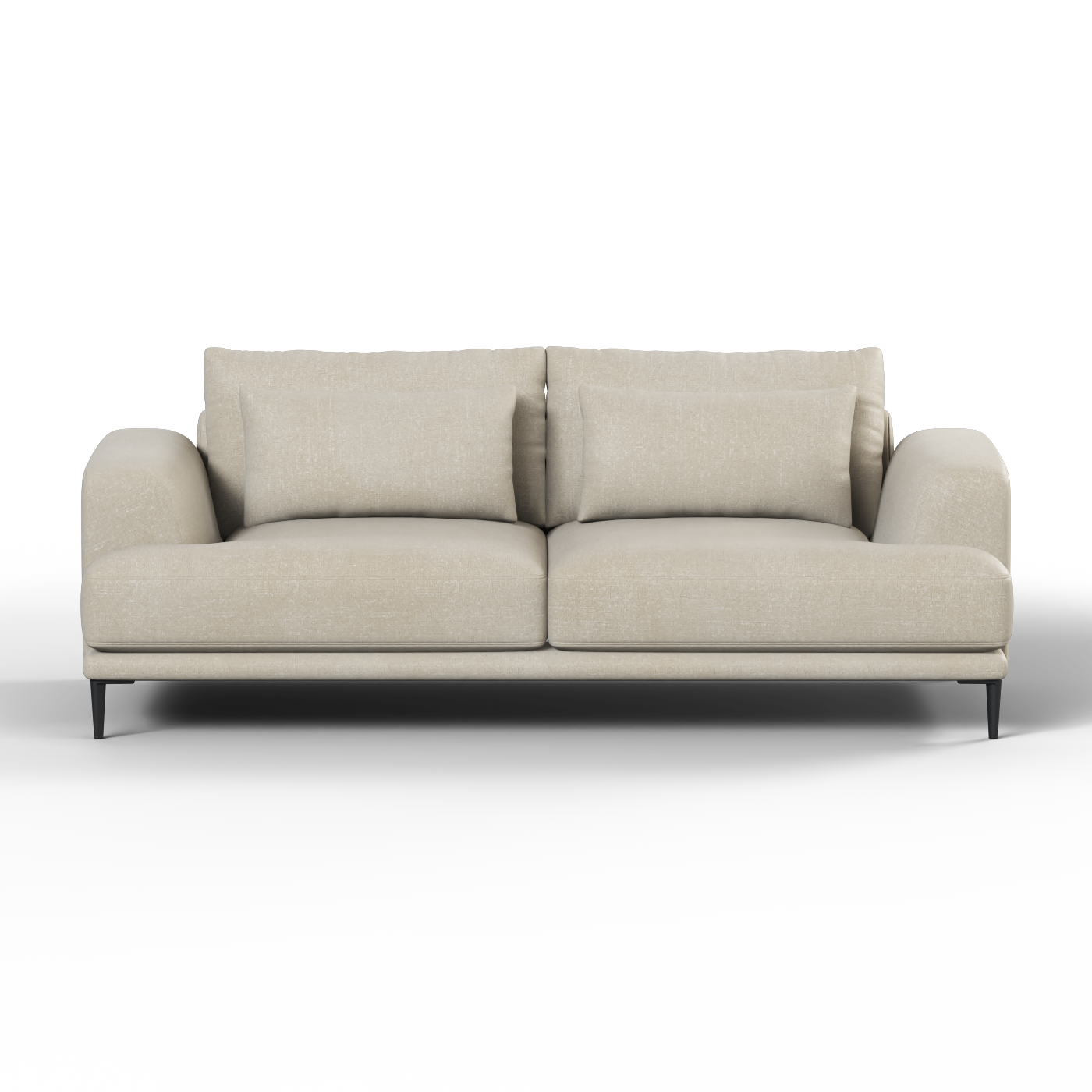 Valen 2 Seater Sofa — Deep Seating with Oversized Cushions