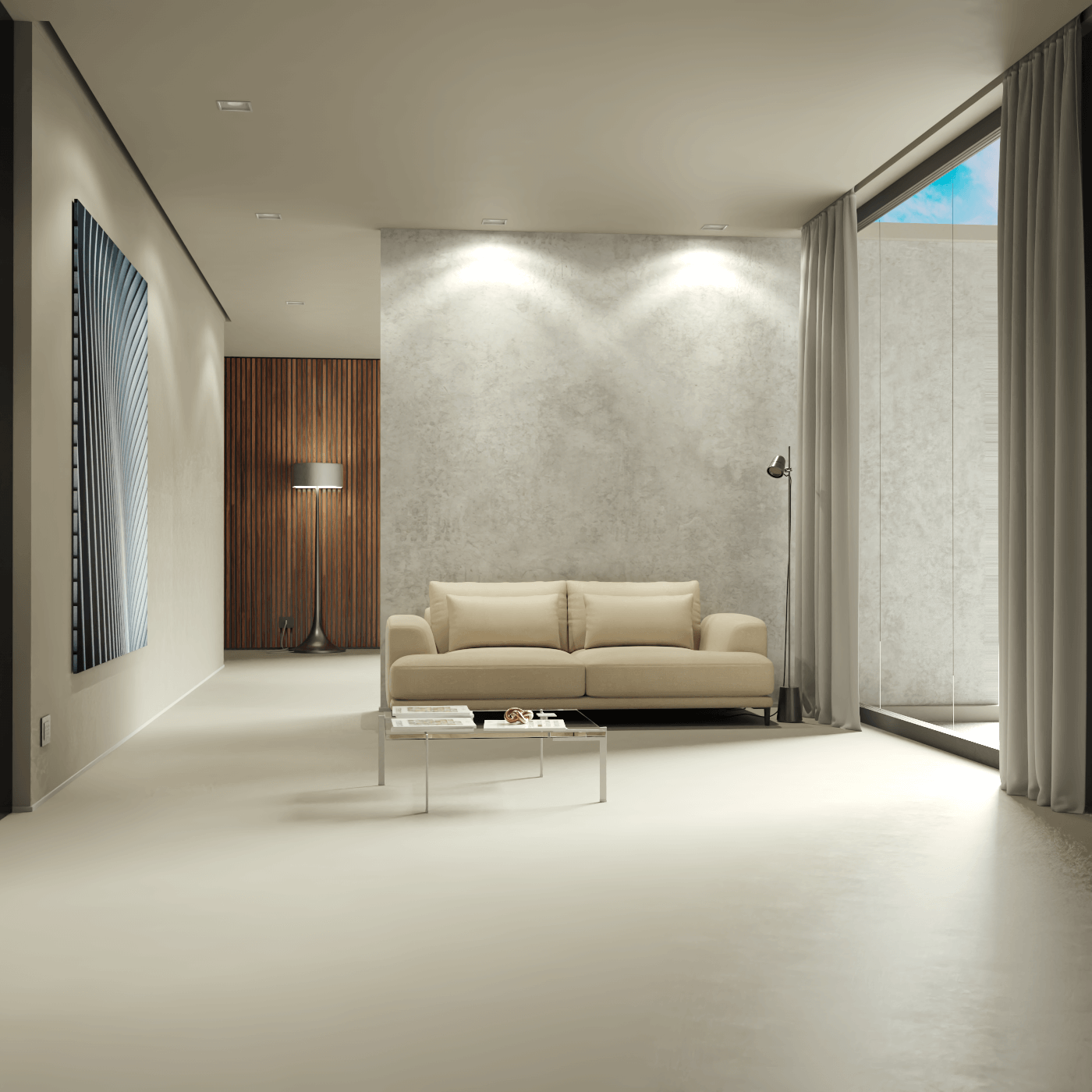 Valen 2 Seater Sofa — Deep Seating with Oversized Cushions