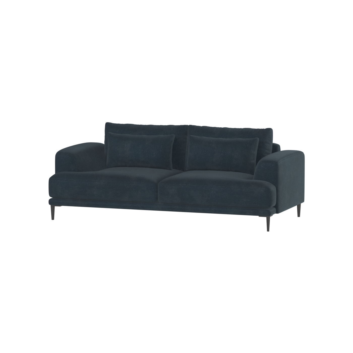 Valen 2 Seater Sofa — Deep Seating with Oversized Cushions
