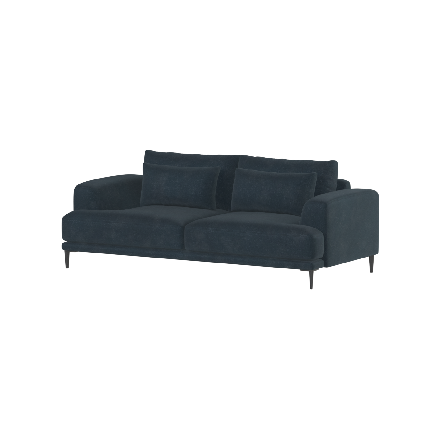 Valen 2 Seater Sofa — Deep Seating with Oversized Cushions