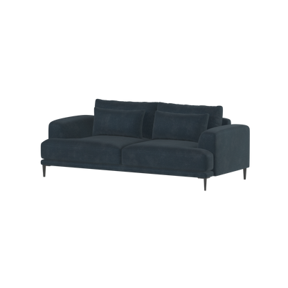 Valen 2 Seater Sofa — Deep Seating with Oversized Cushions