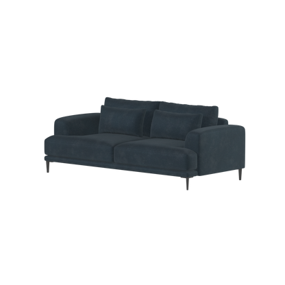 Valen 2 Seater Sofa — Deep Seating with Oversized Cushions