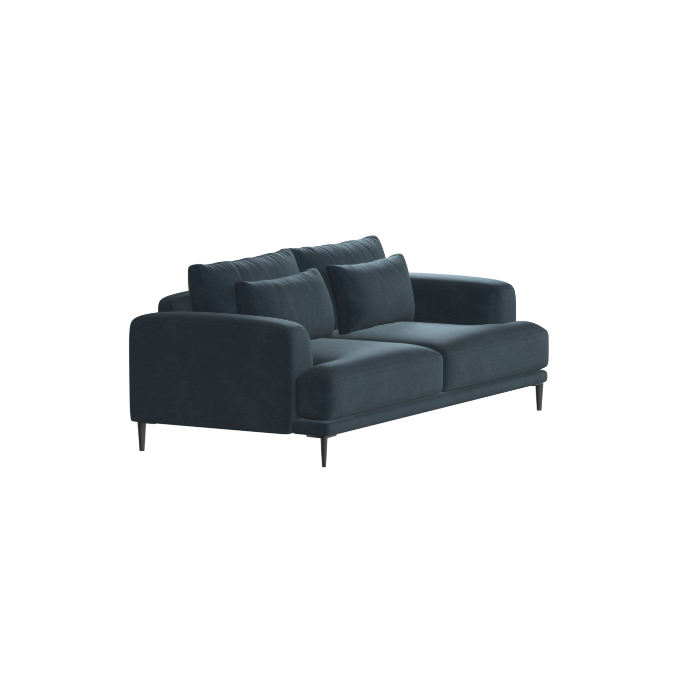 Valen 2 Seater Sofa — Deep Seating with Oversized Cushions