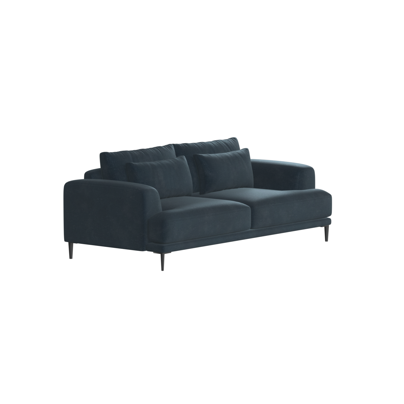 Valen 2 Seater Sofa — Deep Seating with Oversized Cushions