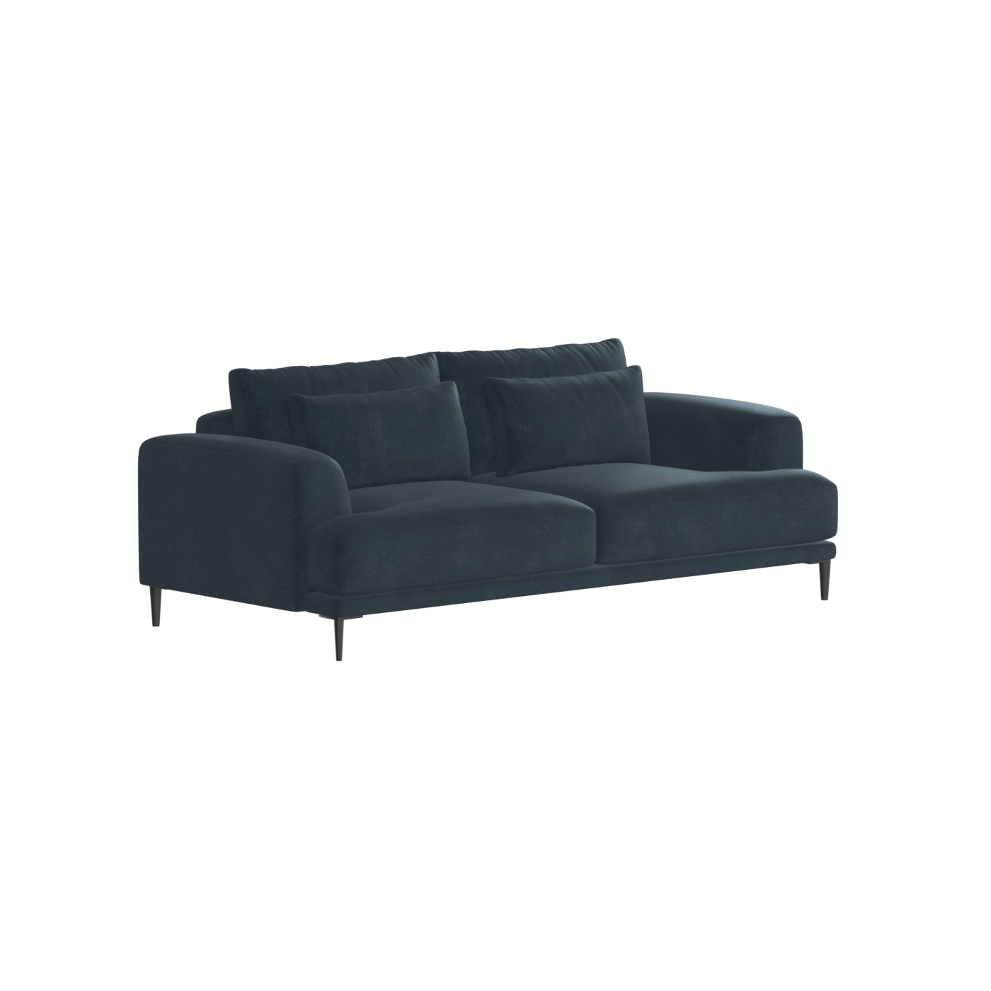 Valen 2 Seater Sofa — Deep Seating with Oversized Cushions