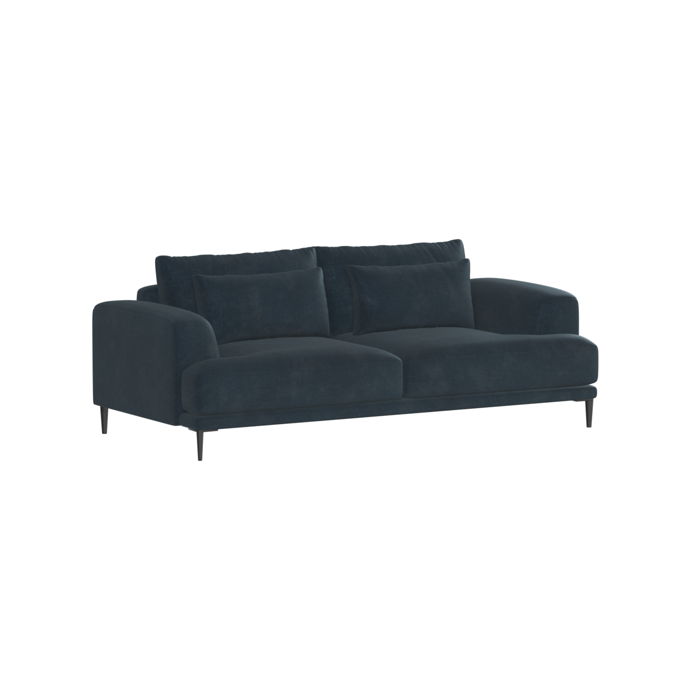 Valen 2 Seater Sofa — Deep Seating with Oversized Cushions