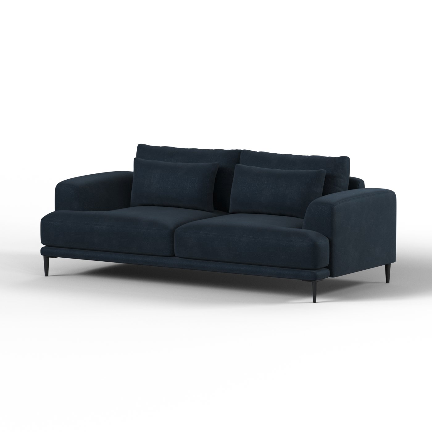 Valen 2 Seater Sofa — Deep Seating with Oversized Cushions