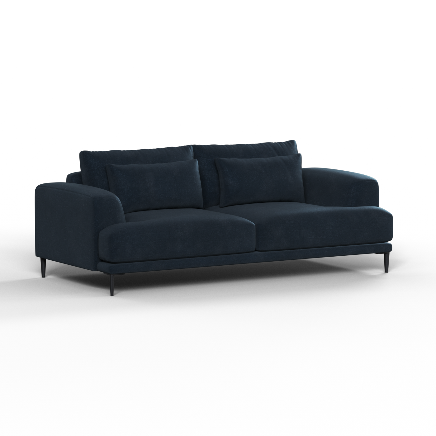 Valen 2 Seater Sofa — Deep Seating with Oversized Cushions