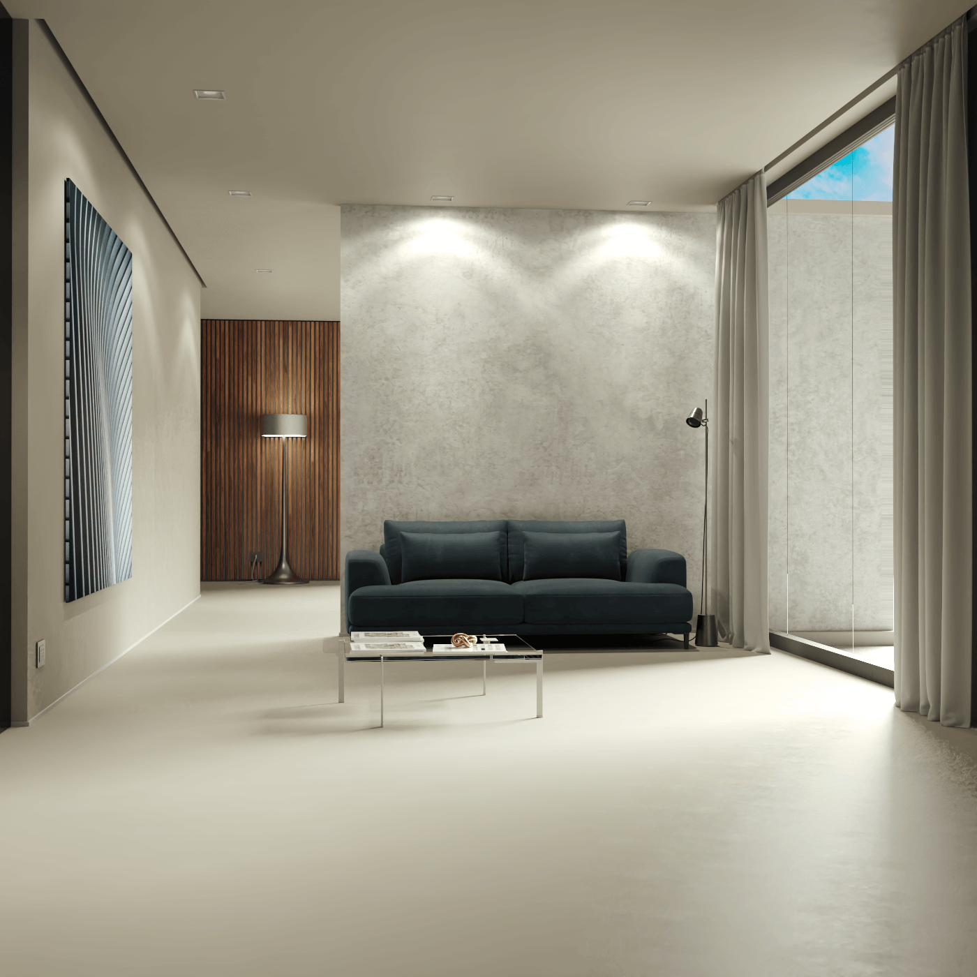 Valen 2 Seater Sofa — Deep Seating with Oversized Cushions