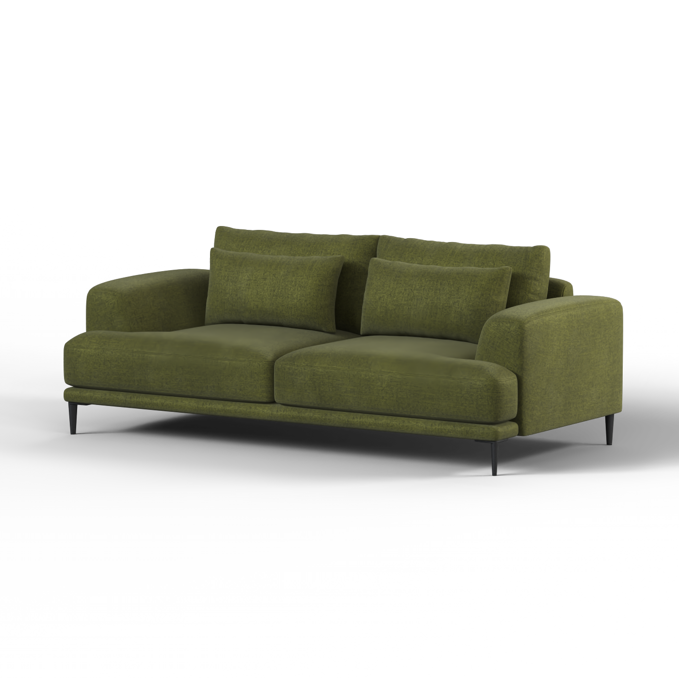 Valen 2 Seater Sofa — Deep Seating with Oversized Cushions