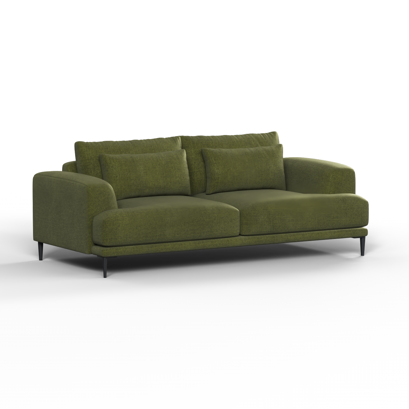 Valen 2 Seater Sofa — Deep Seating with Oversized Cushions