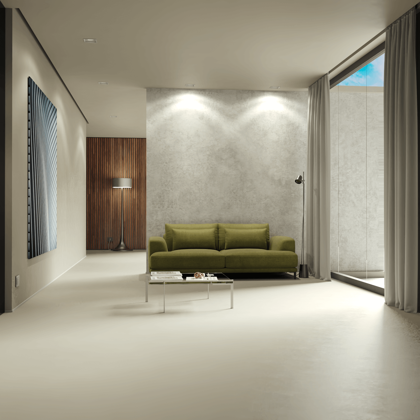 Valen 2 Seater Sofa — Deep Seating with Oversized Cushions