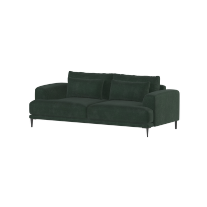 Valen 2 Seater Sofa — Deep Seating with Oversized Cushions