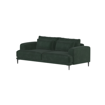 Valen 2 Seater Sofa — Deep Seating with Oversized Cushions