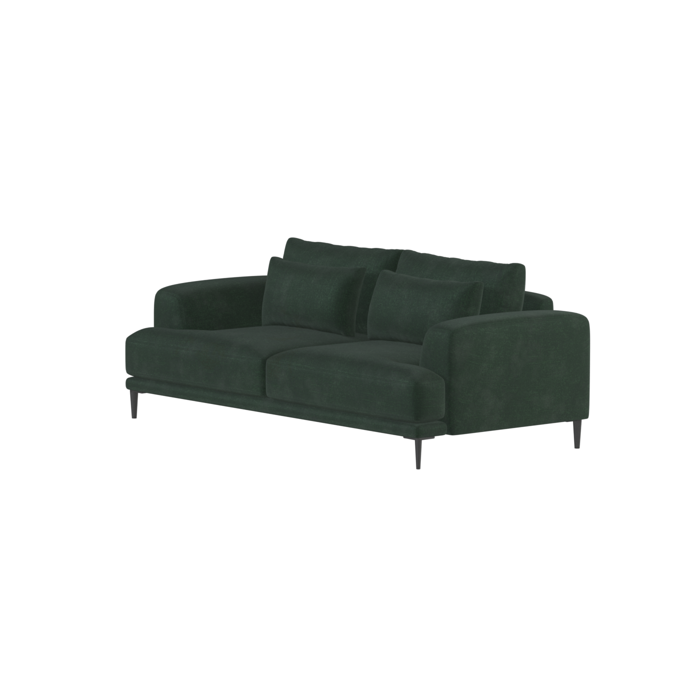 Valen 2 Seater Sofa — Deep Seating with Oversized Cushions
