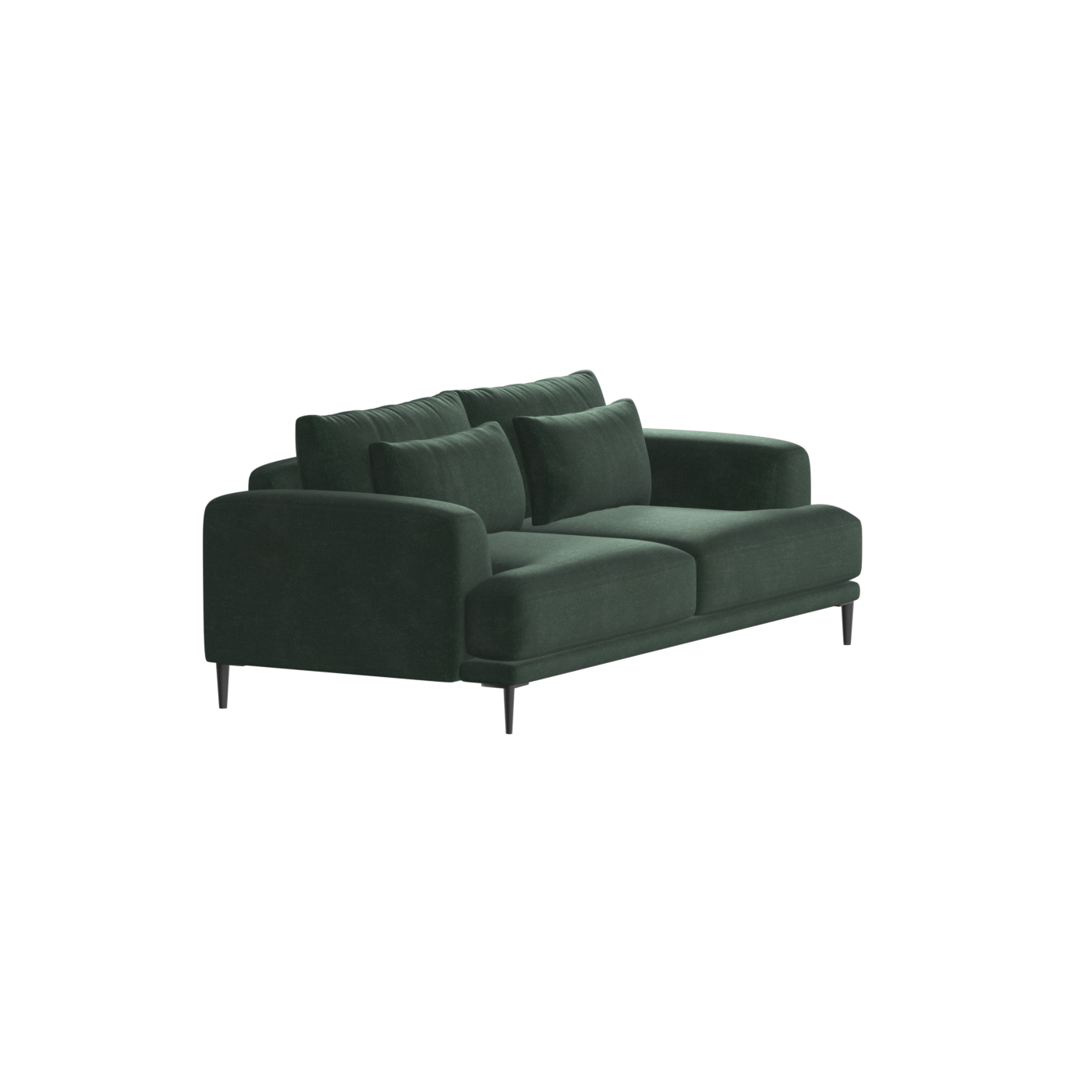 Valen 2 Seater Sofa — Deep Seating with Oversized Cushions
