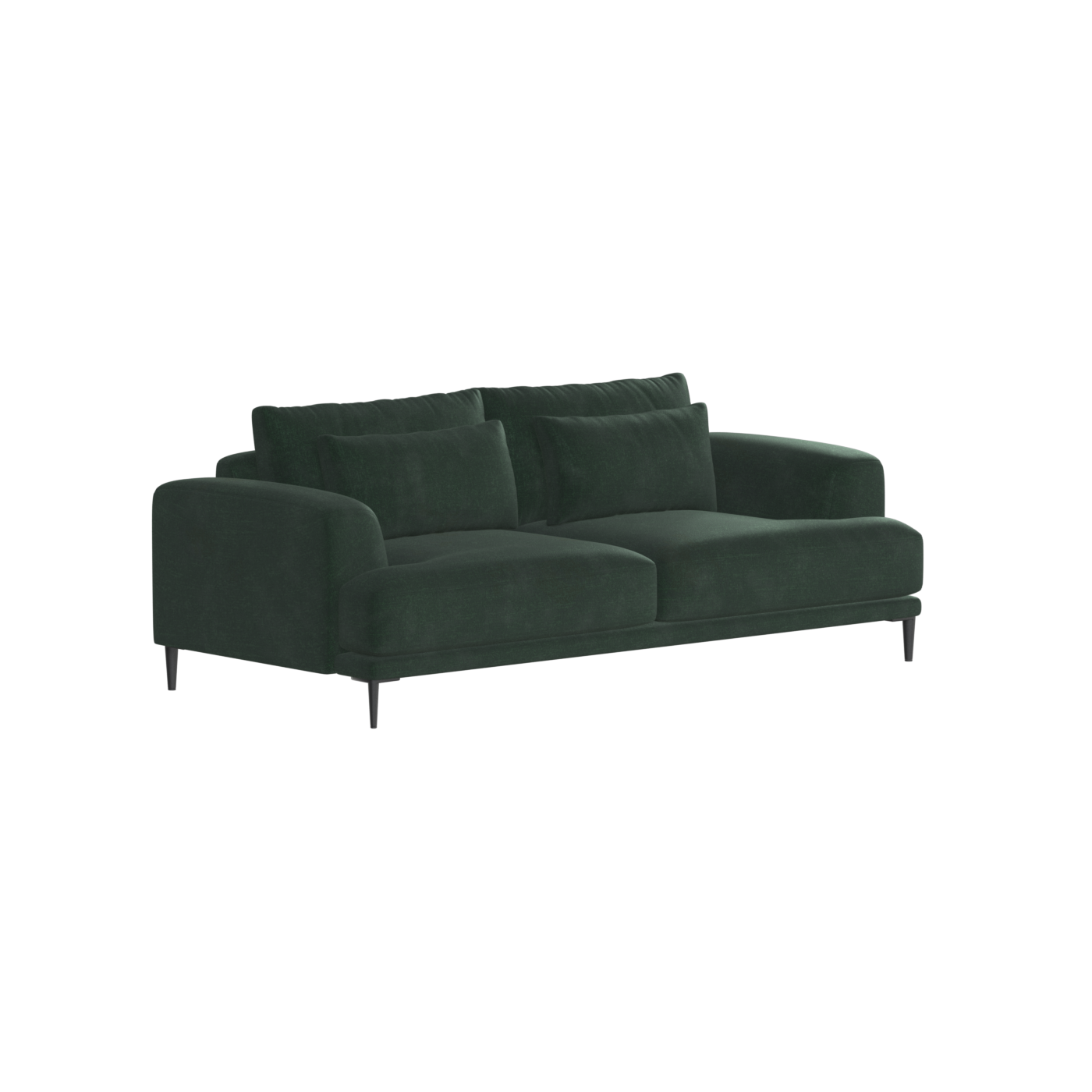 Valen 2 Seater Sofa — Deep Seating with Oversized Cushions