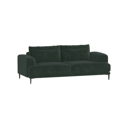 Valen 2 Seater Sofa — Deep Seating with Oversized Cushions