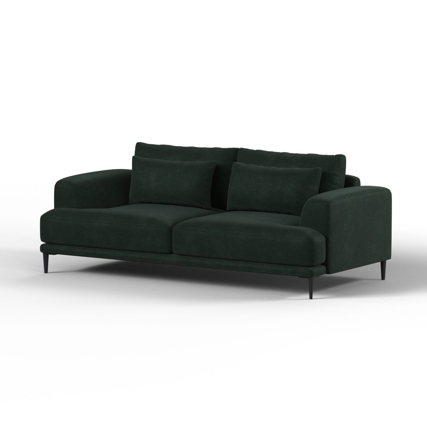 Valen 2 Seater Sofa — Deep Seating with Oversized Cushions