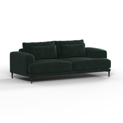 Valen 2 Seater Sofa — Deep Seating with Oversized Cushions