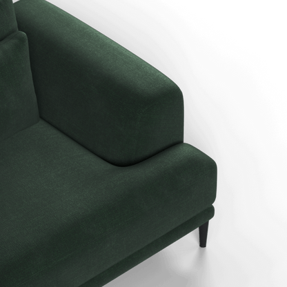 Valen 2 Seater Sofa — Deep Seating with Oversized Cushions