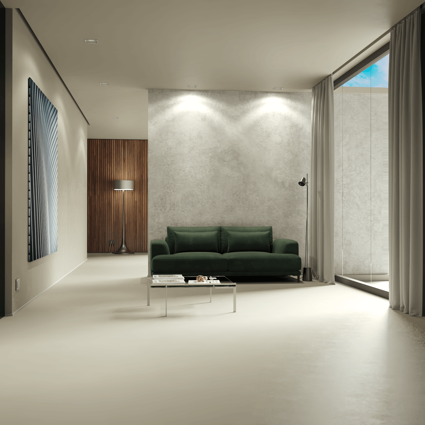Valen 2 Seater Sofa — Deep Seating with Oversized Cushions