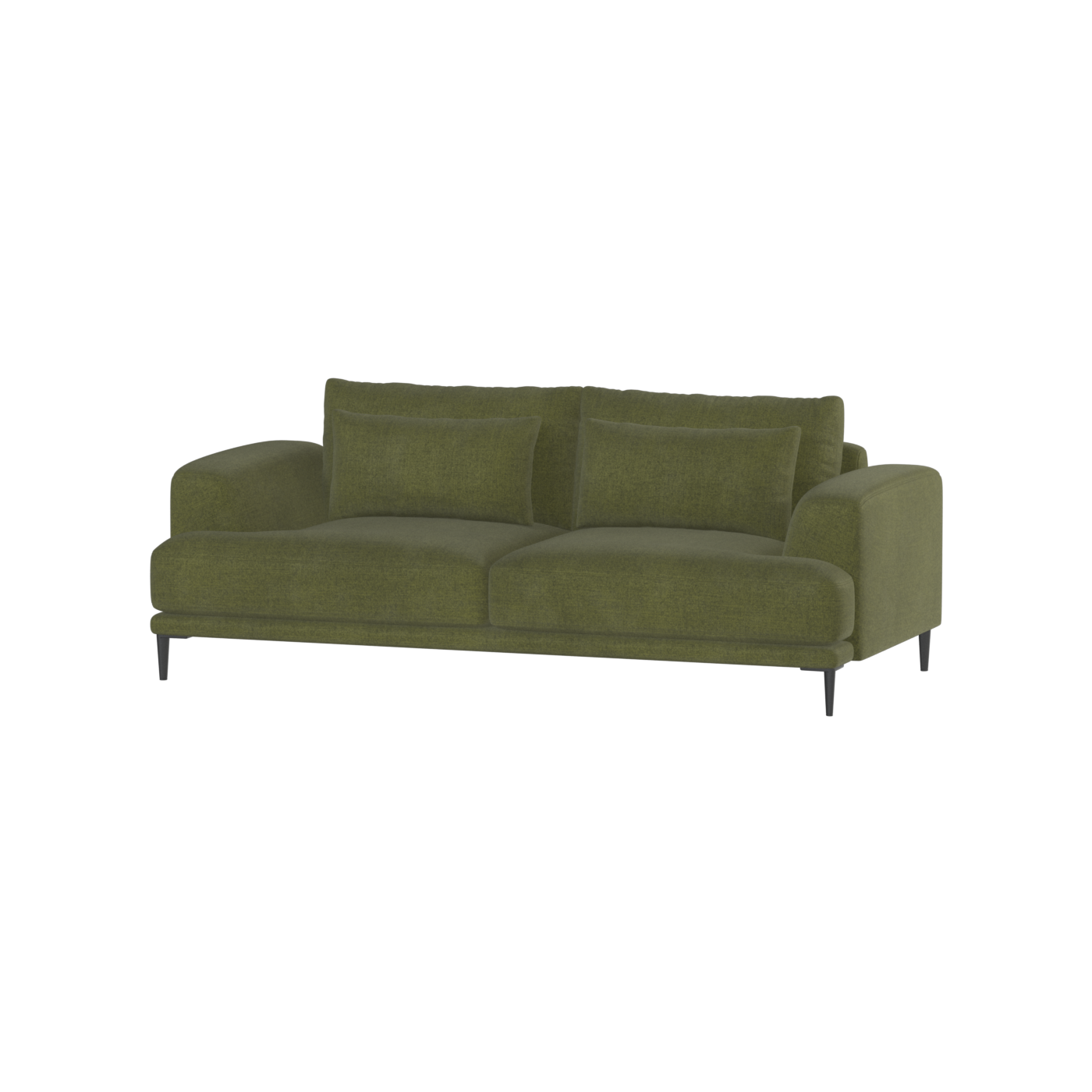 Valen 2 Seater Sofa — Deep Seating with Oversized Cushions