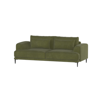 Valen 2 Seater Sofa — Deep Seating with Oversized Cushions