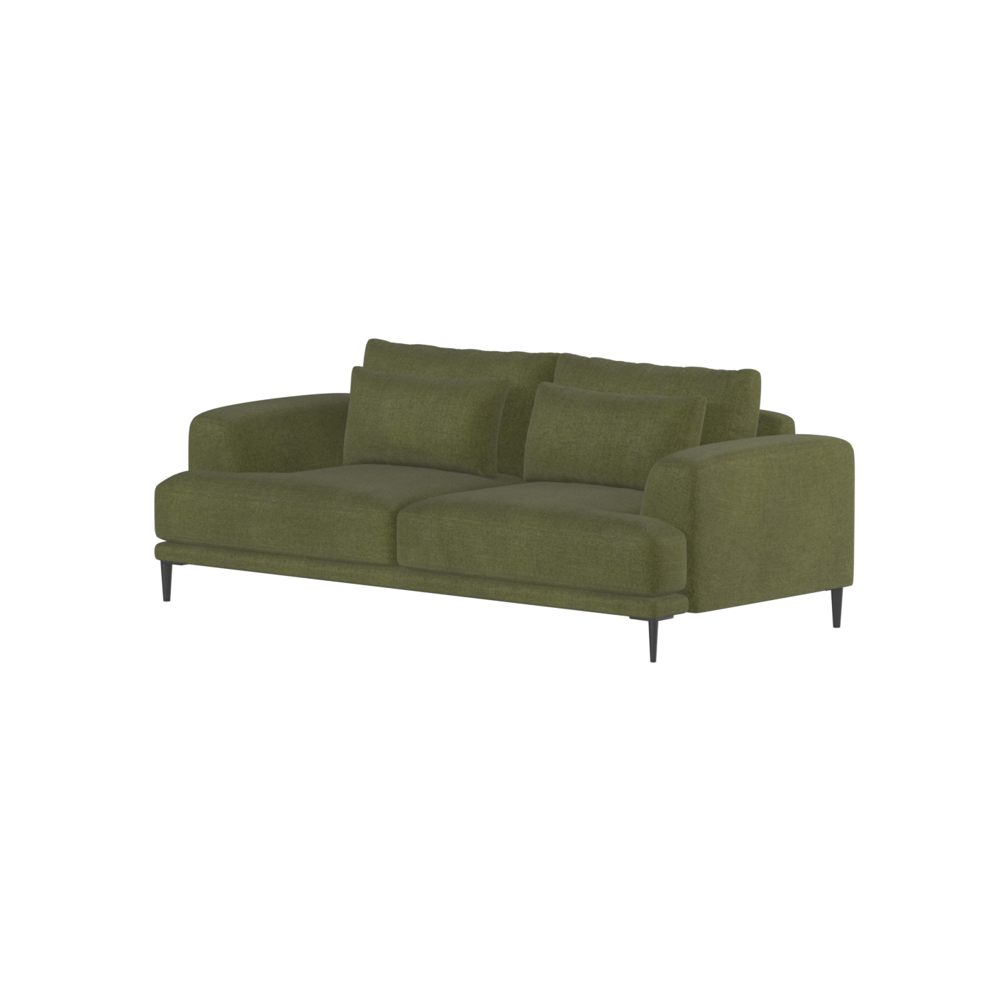 Valen 2 Seater Sofa — Deep Seating with Oversized Cushions